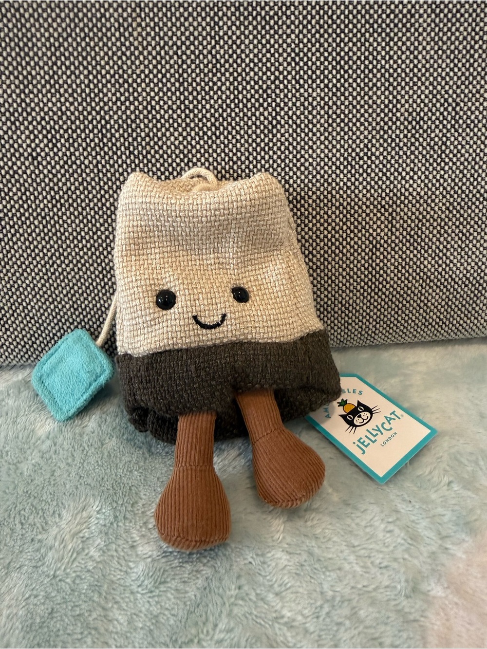 Jellycat Amuseables Steepy Tea Bag BNWT
